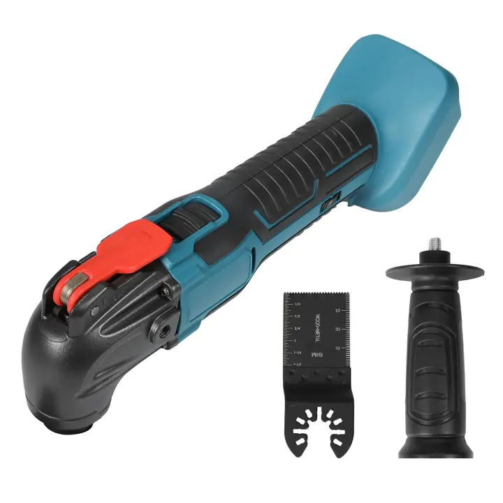 600W Electric Cordless Oscillator, Home Pruning Saw Multi-function Trimmer/Shovel/Cutting Saw Tools For 18V Makita Battery - 1