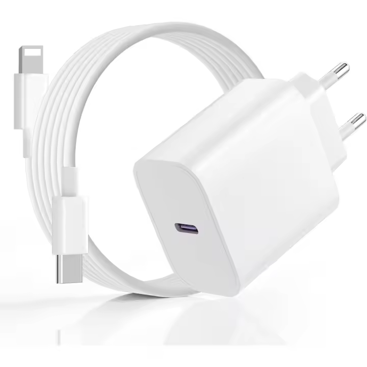 Cargador para iPhone Carga Quick 20W Cargador para iPhone 14 13, PD3.0 USB C Cargador con 1M Cable Luz-Ning para iPhone 14 Plus/14 Pro/14 Pro Max/13 12 11 SE XS MAX XR, para I-Pad - 1