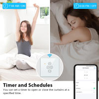Interruptor De Luz WiFi LoraTap Tuya Smart Life Para Cortinas Persianas Motorizadas Compatible Con Alexa Google Home - details 5