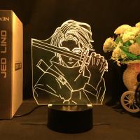 Luz LED Anime Jujutsu Kaisen Yuji Itadori Ryomen Sukuna Gojo Satoru Para Decoración De Habitación Infantil Regalo De Cumpleaños - details 11
