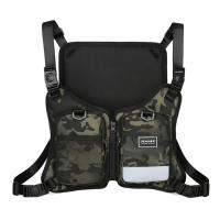 Chaleco De Pesca Fly Ligero Y Transpirable Impermeable Y Duradero De Poliéster Para Exterior Con Mochila En La Caja Pack Reflectante - details 3