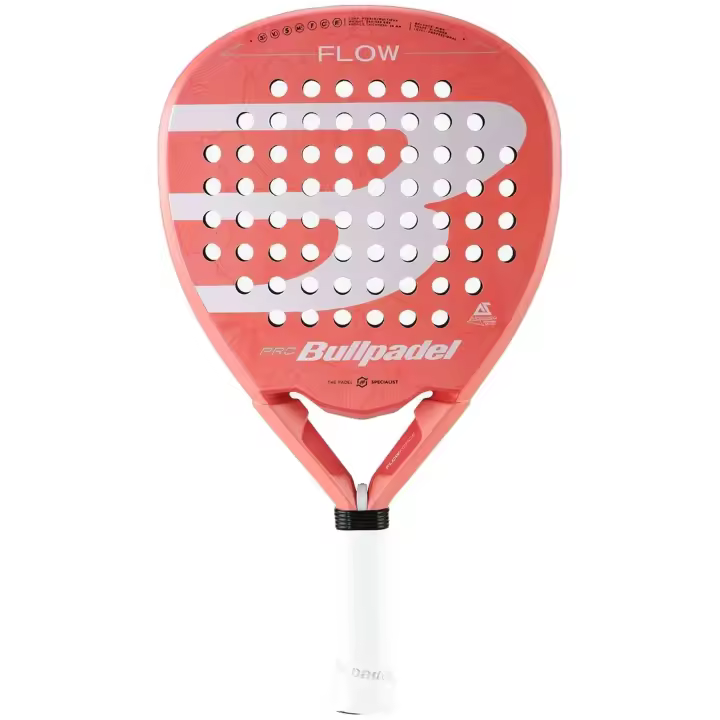 Pala de Padel Bullpadel Flow para unisex en color naranja - 1