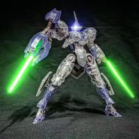 Kit De Montaje De Modelo XINGDONG HG 1/144 Zaku 2 Blanco Lobo MS-06R-1A Figura De Acción Colección SongyongZhen Robot De Plástico - details 16