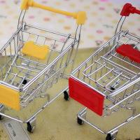 Nueva Mini Carro De Compras Creativo Para Niños Juguete De Artesanía Carro De Herramientas De Almacenamiento Soporte Para Juguetes Regalos Para Niños - details 2