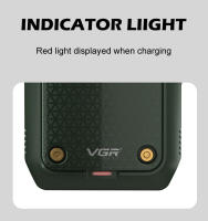 VGR 353 Afeitadora Eléctrica Profesional Recargable Para Hombres Trimmer De Pelo Portátil Afeitadora De Barba Mini Para El Rostro Material De Hoja De Acero Inoxidable - details 3
