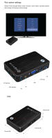 Reproductor De Medios Ultra HD 4K Para TV De Coche SD MMC RMVB MP3 USB Disco Externo HDD Soporta VGA MKV H.265 Con Control Remoto - details 1