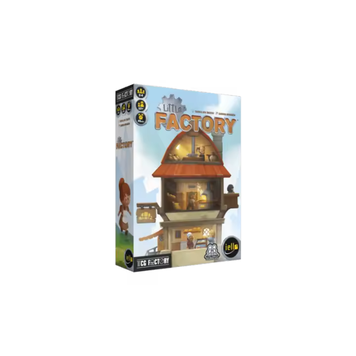 Little Factory, juego de mesa pequeño, juego de cartas, juego sencillo, partidas rápidas  Estrategia Español  juego de mesa - 1