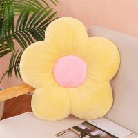 Cojín De Tela De Peluche Floral Suave Para Silla Y Sofá Decorativo Para Dormitorio Y Sala De Estar Regalo De Cumpleaños - details 15