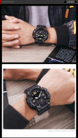 Reloj Deportivo Skmei Multifuncional Cronógrafo Digital Hombre Movimiento Dual Resistente Al Agua Con Alarma Y Calendario Pantalla LED - details 14