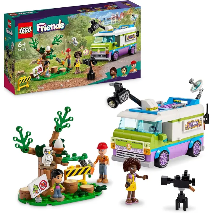 Lego Friends 41749 Unidad Movil de Noticias - 1