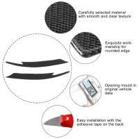 Pareja De Pegatinas De Fibra De Carbono Para Faros Adecuadas Para Subaru Impreza WRX STI 2008-2011 Adorno De Coche - details 11