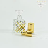Botella De Perfume Recargable 9ml Contenedor De Líquidos Para Cosméticos Viaje Portátil Vidrio Electroplazado Reutilizable - details 5