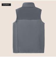 Chalecos De Hombre Casual Invierno Con Forro De Poliéster Cálidos Chalecos Sin Mangas Moda Abrigo Corto Para Uso Diario - details 14