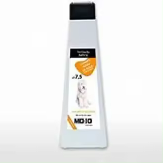 MD10 CHAMPU PARA PERRODE AGUA  DE PELO BLANCO 750ML + CHUCHES - 1