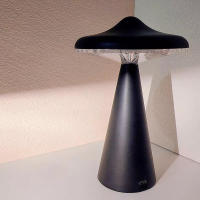 Lámpara De Mesa LED En Forma De Hongo Recargable USB Luz Nocturna Portátil Toque Para Decoración De Sala De Estar Y Dormitorio - details 4