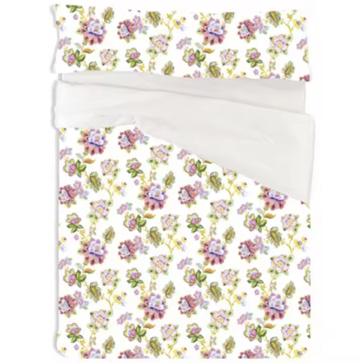 Hosteline - Juego de funda nórdica Hosteline SHIVA Rosa Cama de 90 3 Piezas - 1