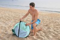 Tienda Polyester Fibra de Vidrio UPF 80+ 200x120x90 cm Camping y Playa Tienda de campaña ligero 1.1kgs resistencia al agua - details 5