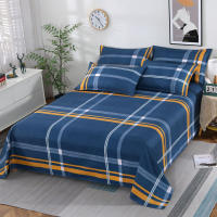 Juego De Sábanas Y Fundas Para Almohadas De Algodón 3 Piezas Textil Doméstico Estilo Pastoral Sábanas Planas Y Fundas Para Almohadas Material Suave Y Transpirable - details 0
