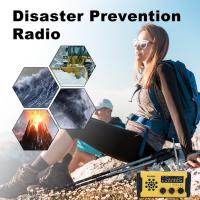 Radio Portátil, Radio Em/FM, Alimentación Pilas/Manivela/Solar, Alarma SOS, Linterno Meteorológico para Tormentes Tornados Emergencias - details 3