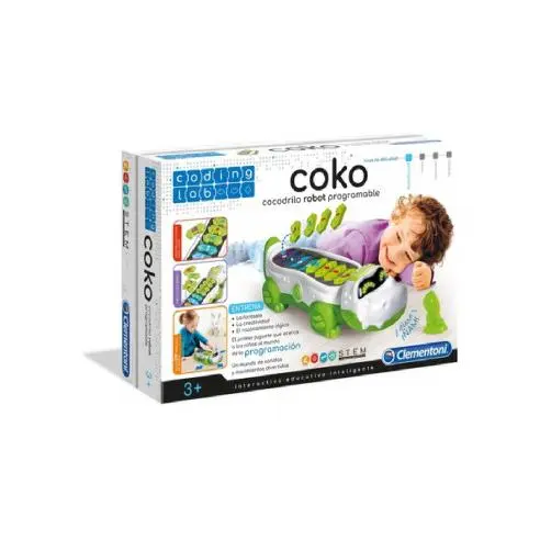 JUEGO COCODRILO ROBOT PROGRAMABLE COKO CLEMENTONI Raíz NOVEDADES EDADES EDAD DE 3 A 6 AÑOS Todos los juguetes JUGUETES EDUCATIVOS - 1