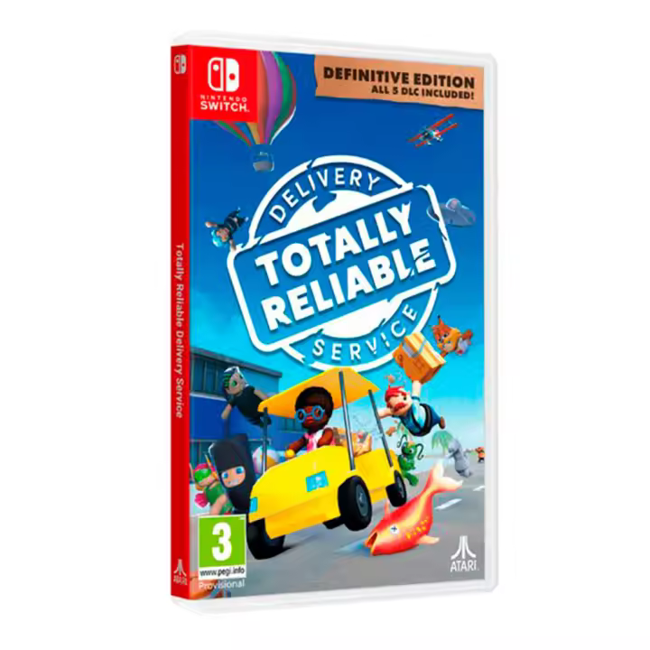 TOTALLY RELIABLE DELIVERY SERVICE: DEFINITIVE EDITION SWITCH - Nuevo a estrenar - PAL España - Meridiem Games - PREVENTA - Lanzamiento 11/09/25 - 1