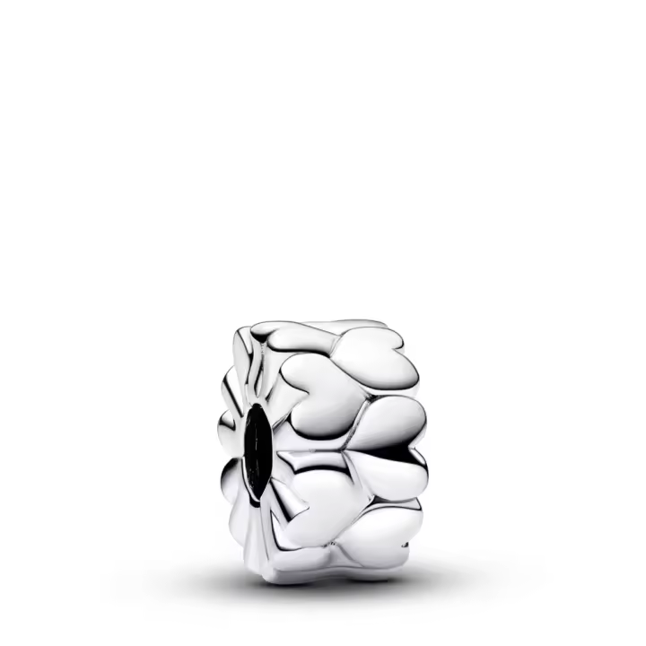 Pandora Clip en plata de ley Patrón Corazón​ 792828C00 , para Mujer - 1
