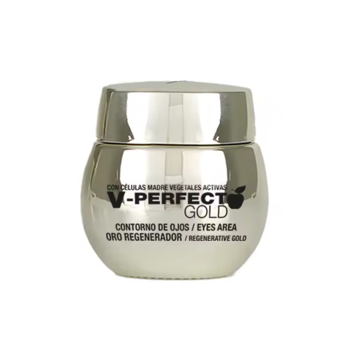 Thader Pharma Contorno de ojos V-Perfect Gold con Oro regenerador ideal para piel madura, 30 ml - 1