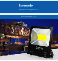 Lámpara De Pared Exterior LED 50W-200W Farol De Alta Potencia COB Impermeable 220V Iluminación Para Jardín Y Gimnasio Proyección De Luz - details 6