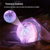 Lámpara De Noche LED 3D Recargable Luces De La Luna Con Interruptor Táctil Decoración Para Dormitorio Regalos De Cumpleaños Venta Caliente - details 2