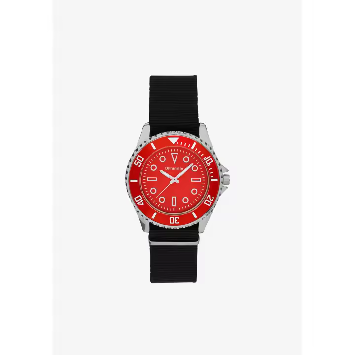 D.Franklin Reloj de Aviador con Correa de Nylon Ajustable - 1
