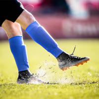 Pareja De Medias De Protección Para Pierna Para Hombres Y Mujeres Calcetines De Rodilla Para Fútbol Y Soccer - details 5