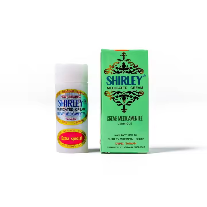 2x Crema Facial SHIRLEY Cosmética Árabe - Cuidado del Rostro 10g - Producto Cosmético Original y Popular en el Mundo Árabe - Pack 2 ud - 1