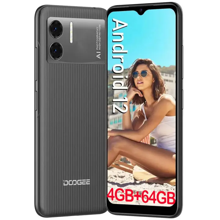 Teléfono Móvil DOOGEE X98 Pro 6.5" Android 12 Octa Core Dual SIM Smartphone 4GB+64GB/1TB Batería de 4200mAh GPS - 1