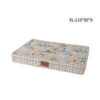 Colchoneta para perros, jaula para perros, cama cálida para perros medianos y pequeños, funda extraíble, cama de felpa lavable a máquina, 110 x 80 x 8 cm - details 3