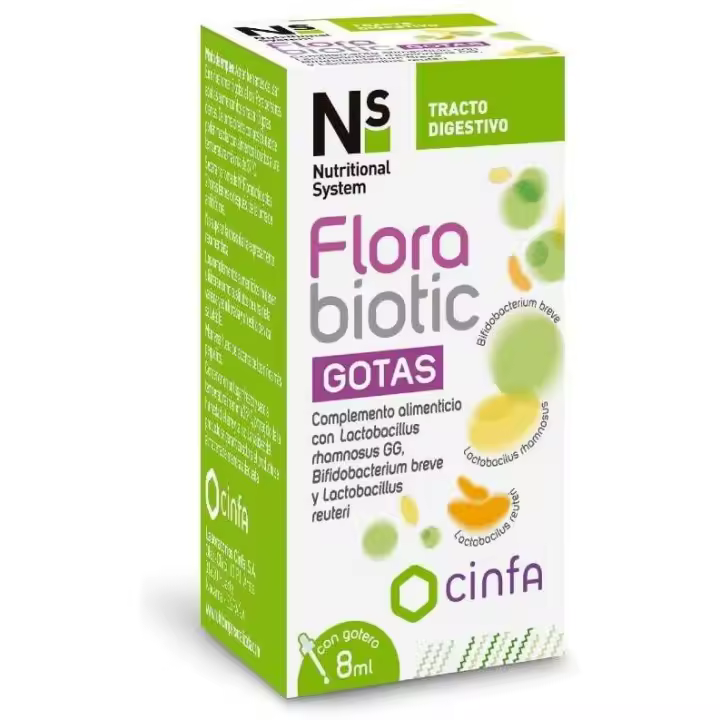 Cinfa Ns Flora Biotic Gotas 8Ml - 1