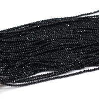 5 Piezas De Piedra Preciosa Semi-preciosa Negra De 2mm Para Joyería DIY Accesorios Para Pulseras Y Collares Regalo Para Mujeres - details 3