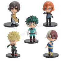 Set De 5 Figuras De Acción Anime My Hero Academia Midoriya Bakugou Todoroki Ochaco Uraraka Kirishima Modelo Juguete Para Coleccionistas - details 5