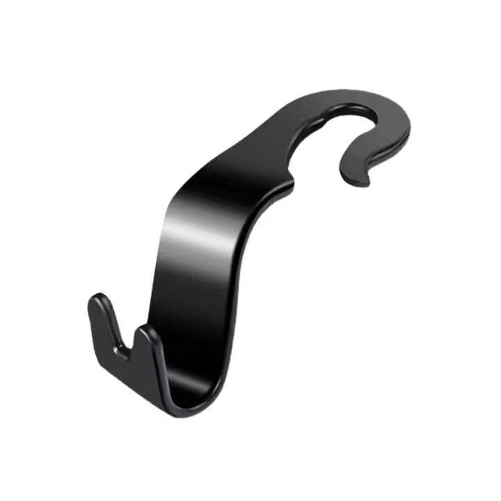 Gancho Invisible Multifuncional Para Asiento Trasero De Coche Accesorios De Interior Para Coche Gancho De Cabeza De Silla De Mano Bolsa Almacenamiento Universal - 1