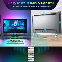Lámpara De Escritorio RGB Ambiental Con Control Remoto Para Decoración De Habitación De Juegos Y Setup Gaming Barra De Luz Neón Dreamcolor - details 1