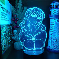 Lámpara LED De Ilusión 3D Anime Fullmetal Alchemist Cambio De Color Para Decoración De Habitación Infantil Luz Nocturna De Mesa - details 12
