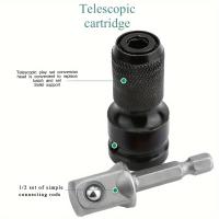 Juego De Destornilladores Profundos De Impacto 11 Piezas 1/2 Pulgada 10mm-24mm Herramienta De Llave Eléctrica Resistente De Acero Cr-V - details 2