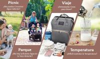 Calentador de biberones inalámbrico portátil para bebé, carga USB, temperatura ajustable, biberón de 300 ml para viajes, coche, avión, calentador de agua eléctrico inalámbrico para bebé al aire libre - details 0