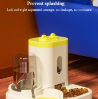Tazón De Alimentos Para Perros Y Gatos Gran Capacidad Con Dispensador De Agua Integrado Almacenamiento Y Distribución De Alimentos Para Mascotas - details 6