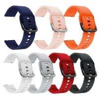 Correa De Silicona Para Samsung Galaxy Watch Active 2 3 4 5 pro 45mm 40mm 44mm S3 2 Compatible Con Galaxy Watch 7 FE 6 Anillo Universal Para Hombres Y Mujeres - details 8