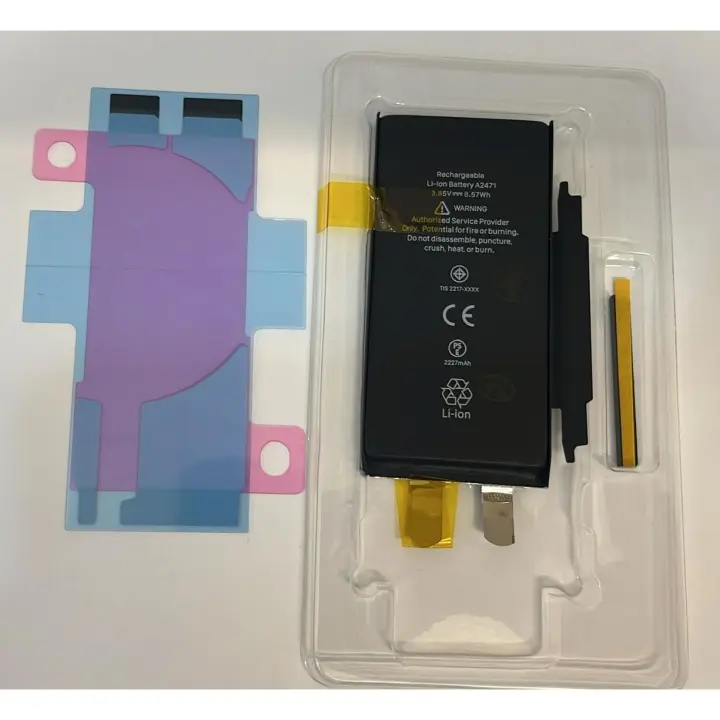 Genérica Batería de Repuesto para IPhone 12 Mini (Sin Flex - Para Soldar) | 2227mAh | Nueva Fabricación | Incluye Adhesivo - 1