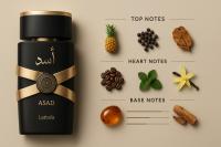 Lattafa Asad Perfume Hombre 100ml Fragancia Amaderada Intensa Aroma Exclusivo Duradero Estilo Varonil Diario Lattafa Hombre Lattafa Asad Hombre Perfume 100ml Elegante - details 0