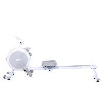 Máquina de remo Clover Fitness CF-Rower Blanco - Tonifica en casa, resistencia magnética ajustable, pantalla LCD y soporte para dispositivos - details 1