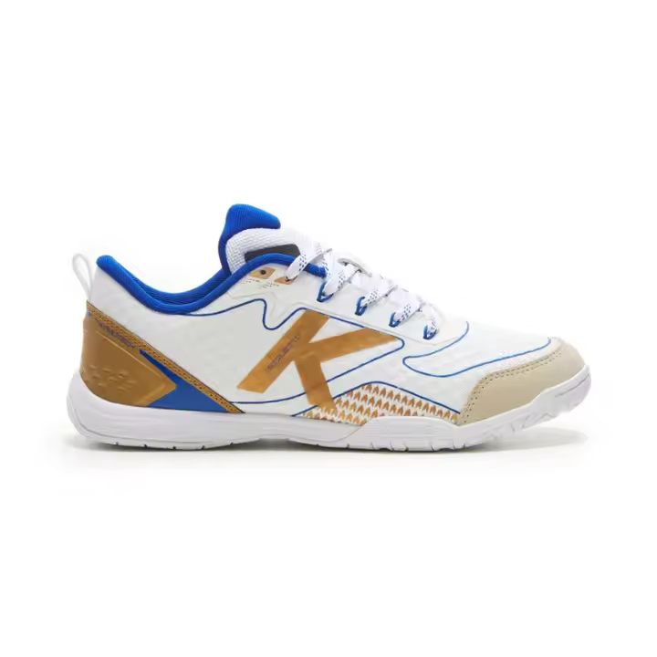 Kelme Zapatillas De Fútbol Sala Kelme Stiletto Blanco Y Oro - 1