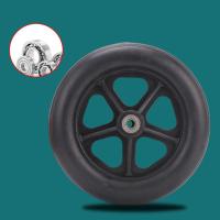 Rueda De Sustitución Para Wheelchair De 6 Pulgadas Rueda De Caña Trasera De Coche Rígida Y Flexible Suave Y Duradera Para Silla De Ruedas - details 8