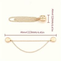 4pcs Clip Magnético De Moda Para Ropa Fuerte Clip De Perno Gratis Broche Decorativo Para Pañuelos Y Trajes De Mujer - details 6